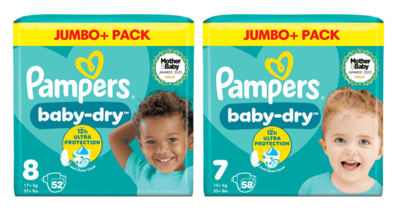 Pampers Nappy Size 7 & 8